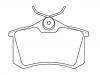 剎車(chē)片 Brake Pad Set:8E0 698 451 B